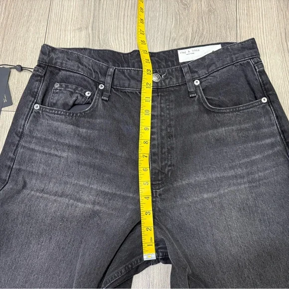 NWT Rag & Bone BLAIR SOFIE HIGH-RISE ANKLE WIDE LEG WITH CUFF RIGID Sz 32